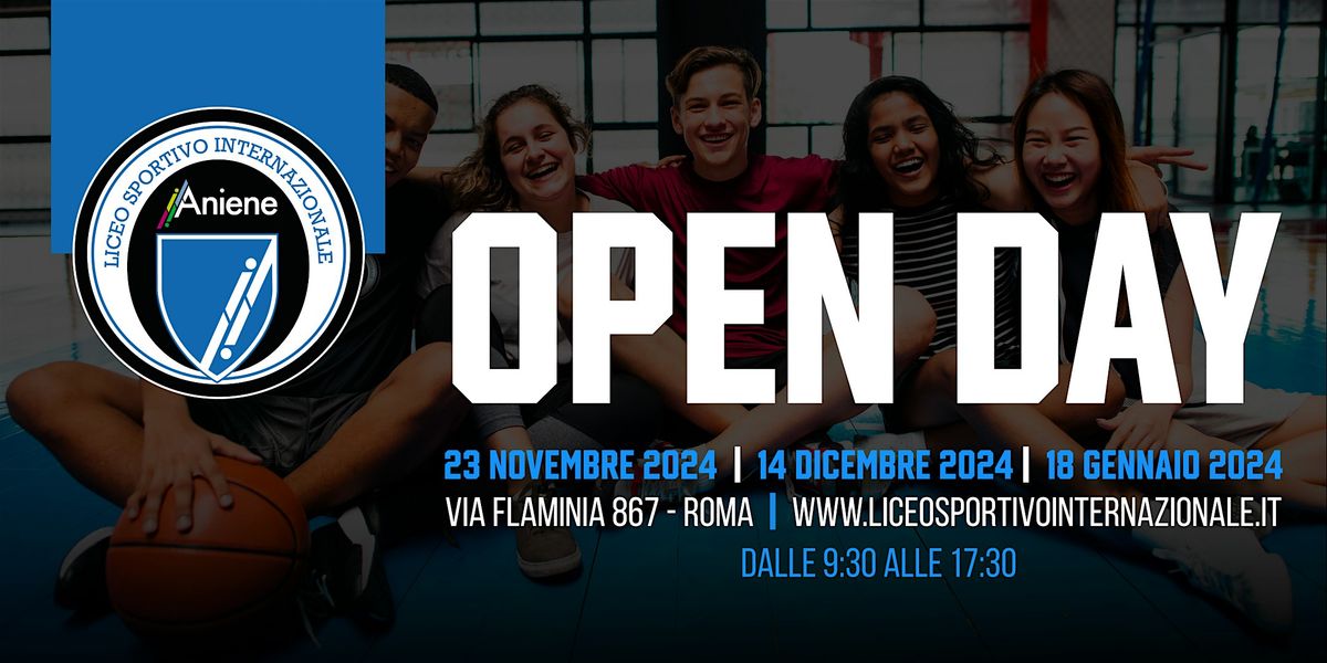 Open Day Liceo Sportivo Internazionale Mario Grottanelli - Roma