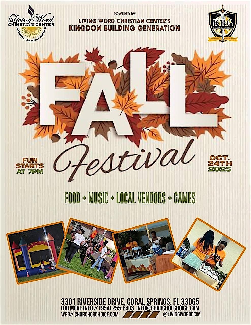 Fall Festival at Living Word Christian Center