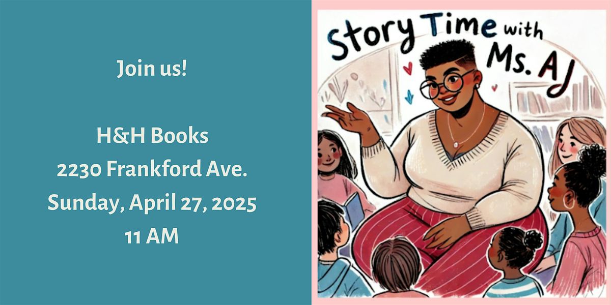 April Story Time with Ms. AJ!