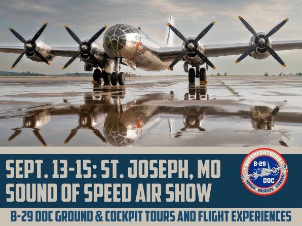 B-29 Doc at Sound of Speed Air Show 2024