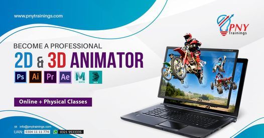 Become a Professional 2D & 3D Animator - 06 Months Course