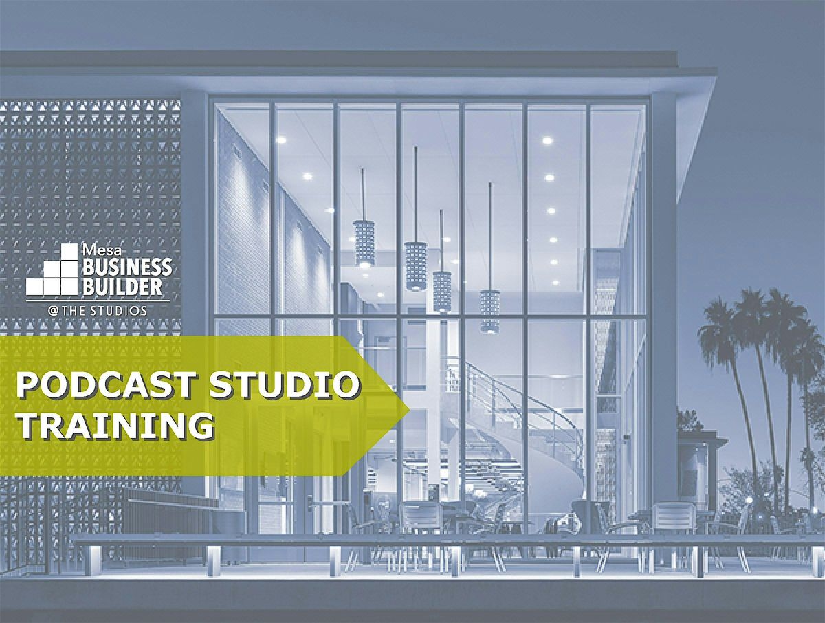 Podcast Studio Training