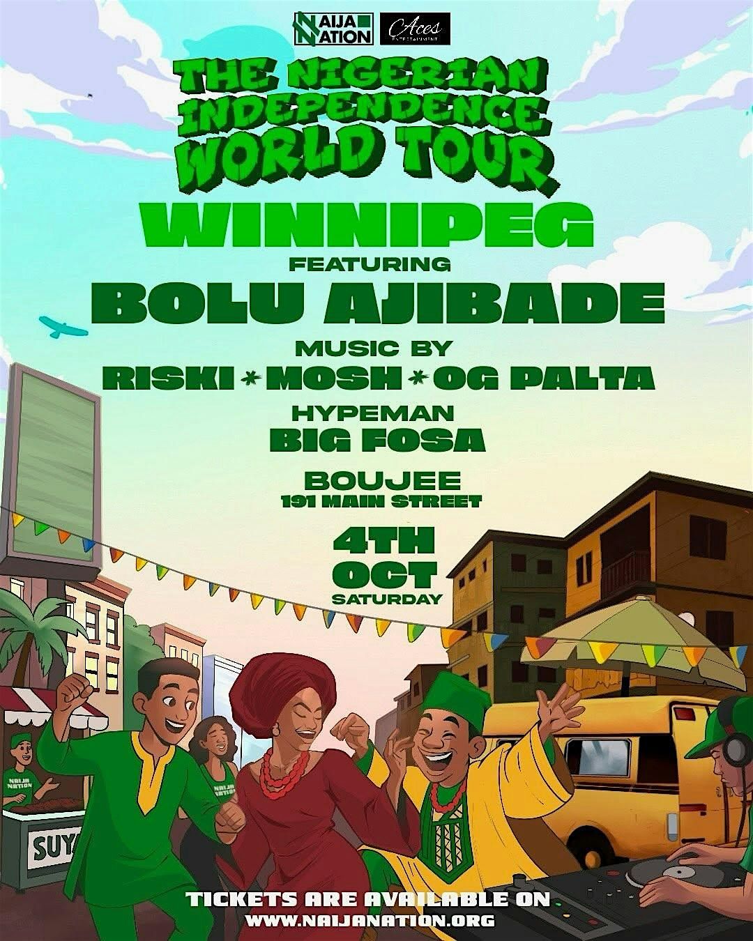 Naija Nation Presents: Winnipeg's Official Nigerian Independence Party