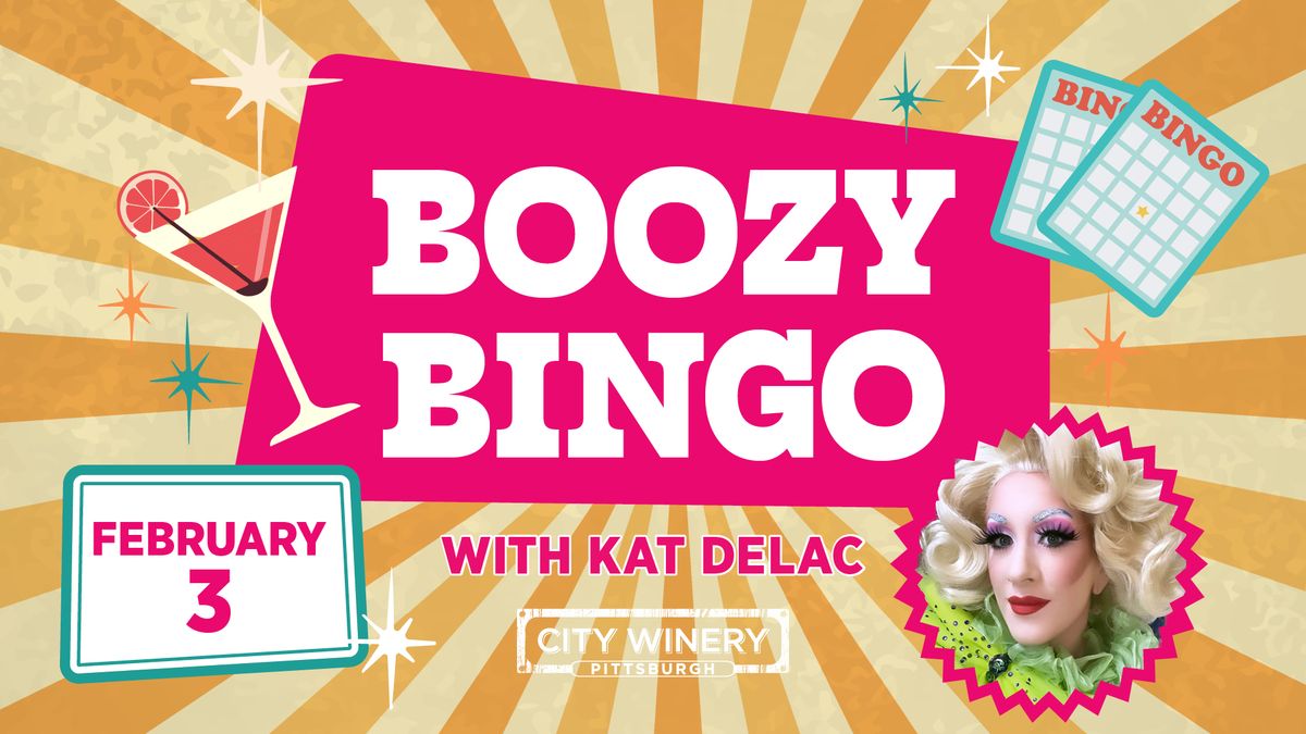 Boozy Bingo with Kat De Lac at City Winery PGH