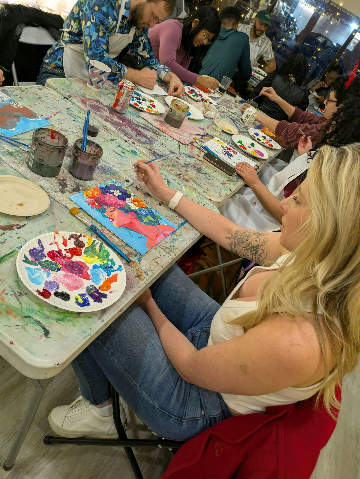 Paint & Sip Happy Hour