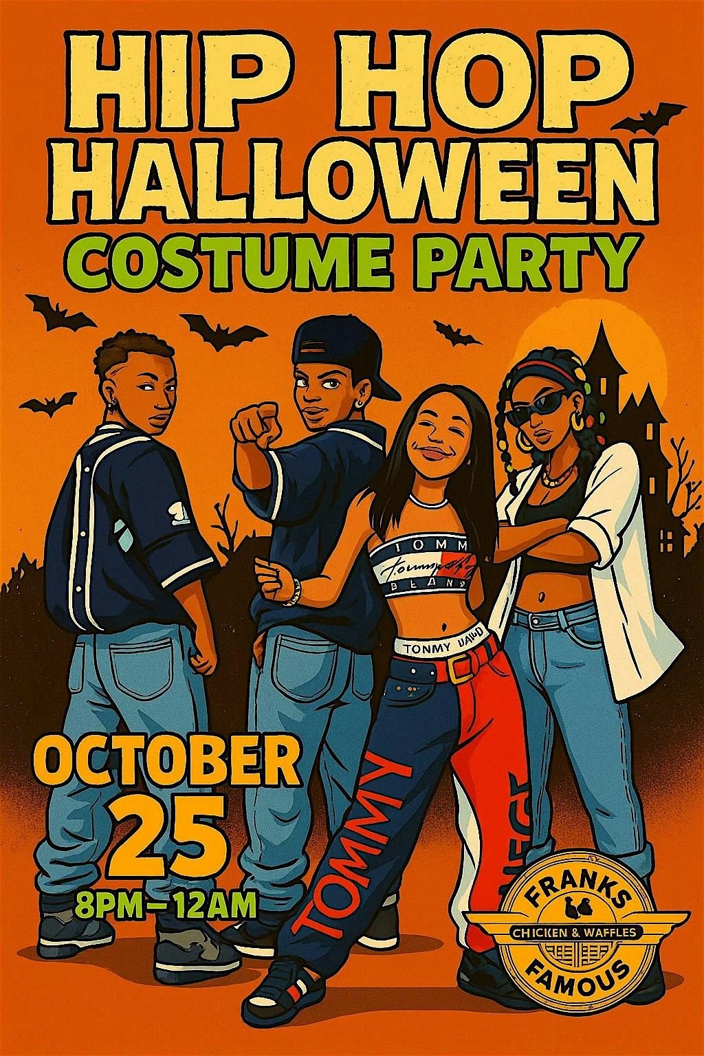 HIP HOP HALLOWEEN  COSTUME PARTY