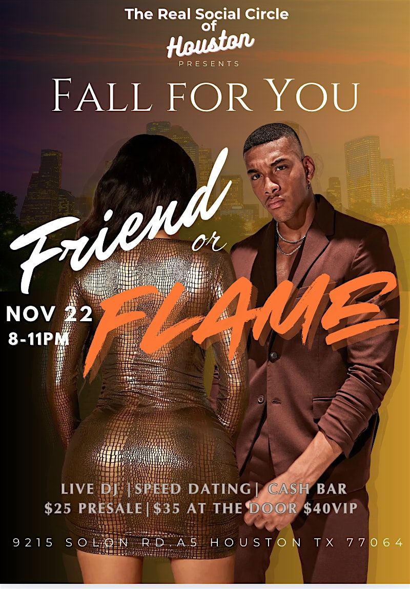 Falling For You Speed Dating Friend or Flame !!!