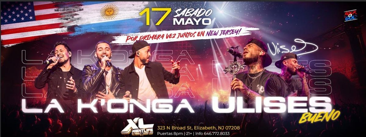 LA K'ONGA Y ULISES BUENO EN NEW JERSEY