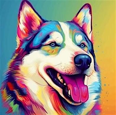 Black Husky Brewing POP ART Paint Your Pet