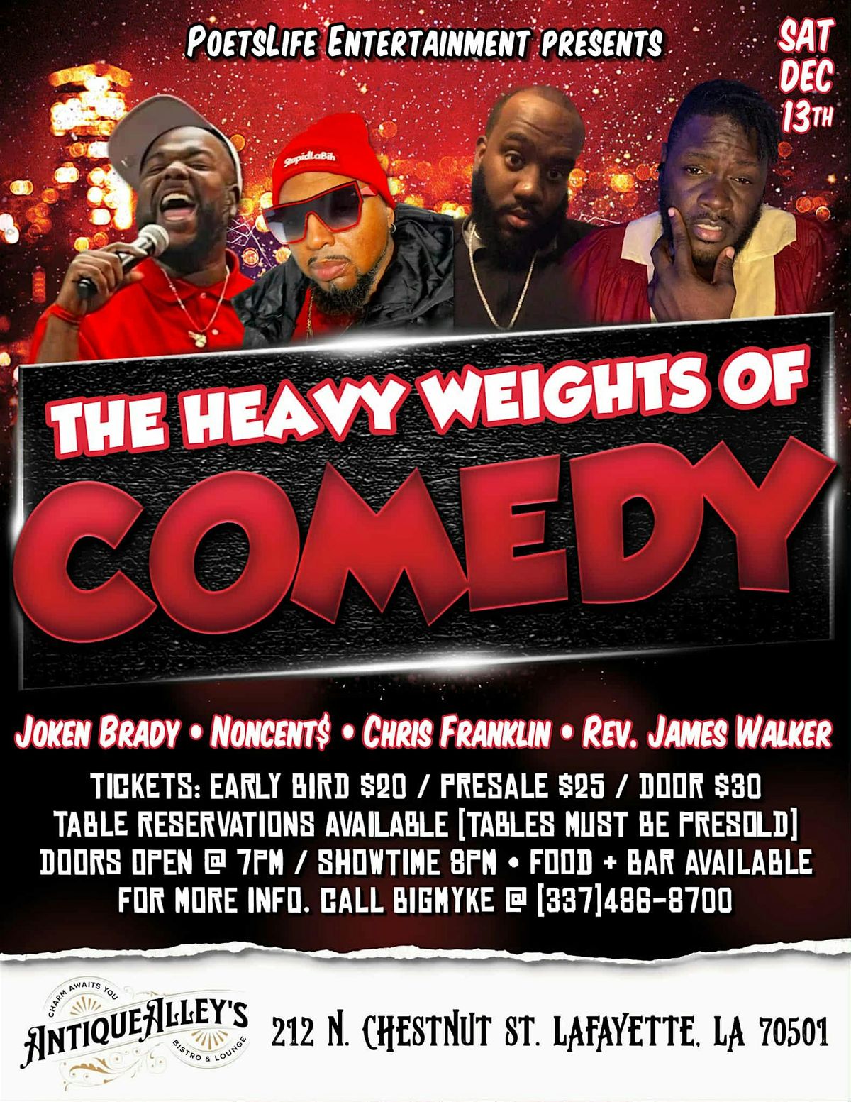 The HEAVYWEIGHTS of Comedy