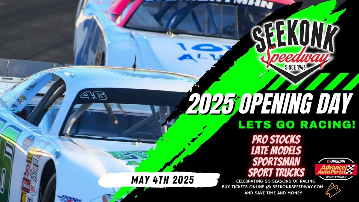 Seekonk Speedway NASCAR Opening Day 2025 -Celebrating 80 Seasons of Speed