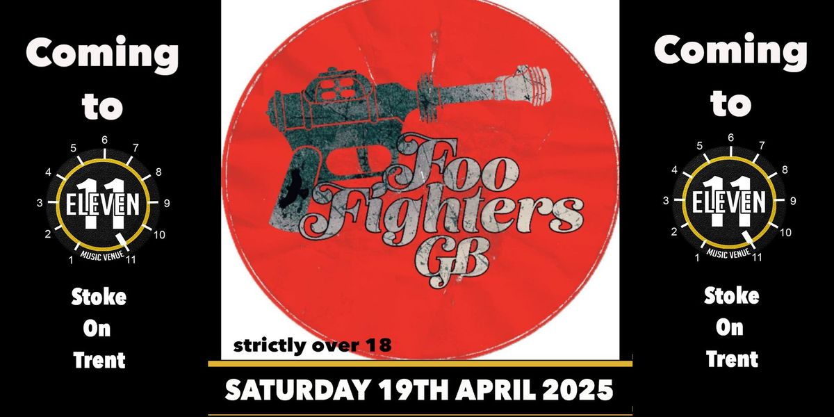 Foo Fighters GB live Eleven Stoke