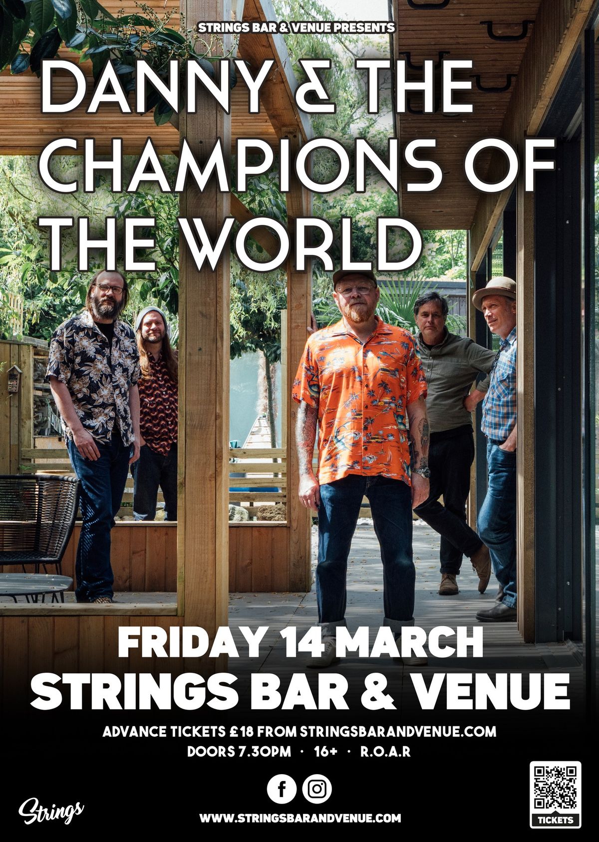 Danny & The Champions Of The World Live at Strings Bar & Venue