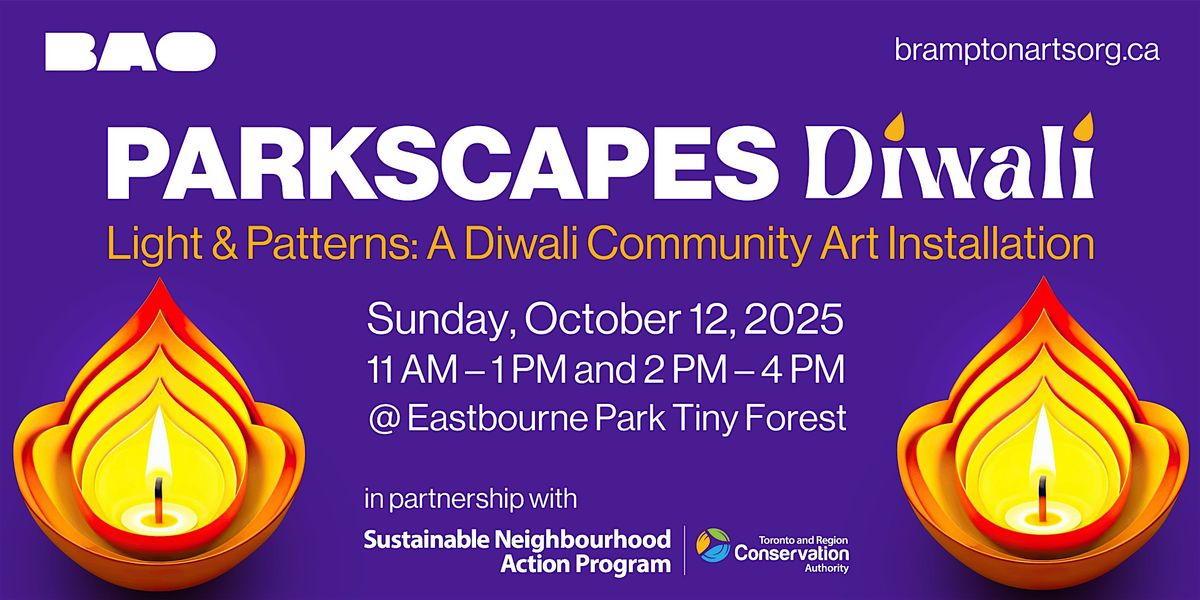Parkscapes Diwali - Light & Patterns: A Diwali Community Art Installation