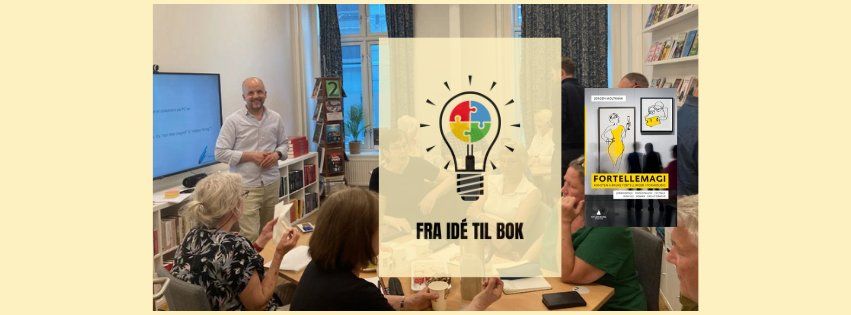 [Oslo, 21.10.24] Skrivekurs: Fra id\u00e9 til bok 1 [fysisk kurs]