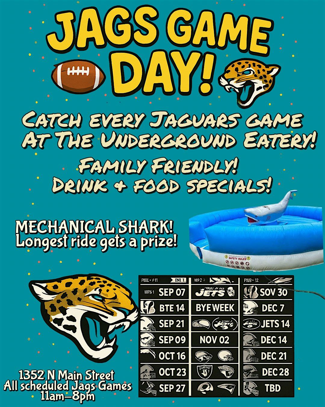 Jags Game Day at The Underground!