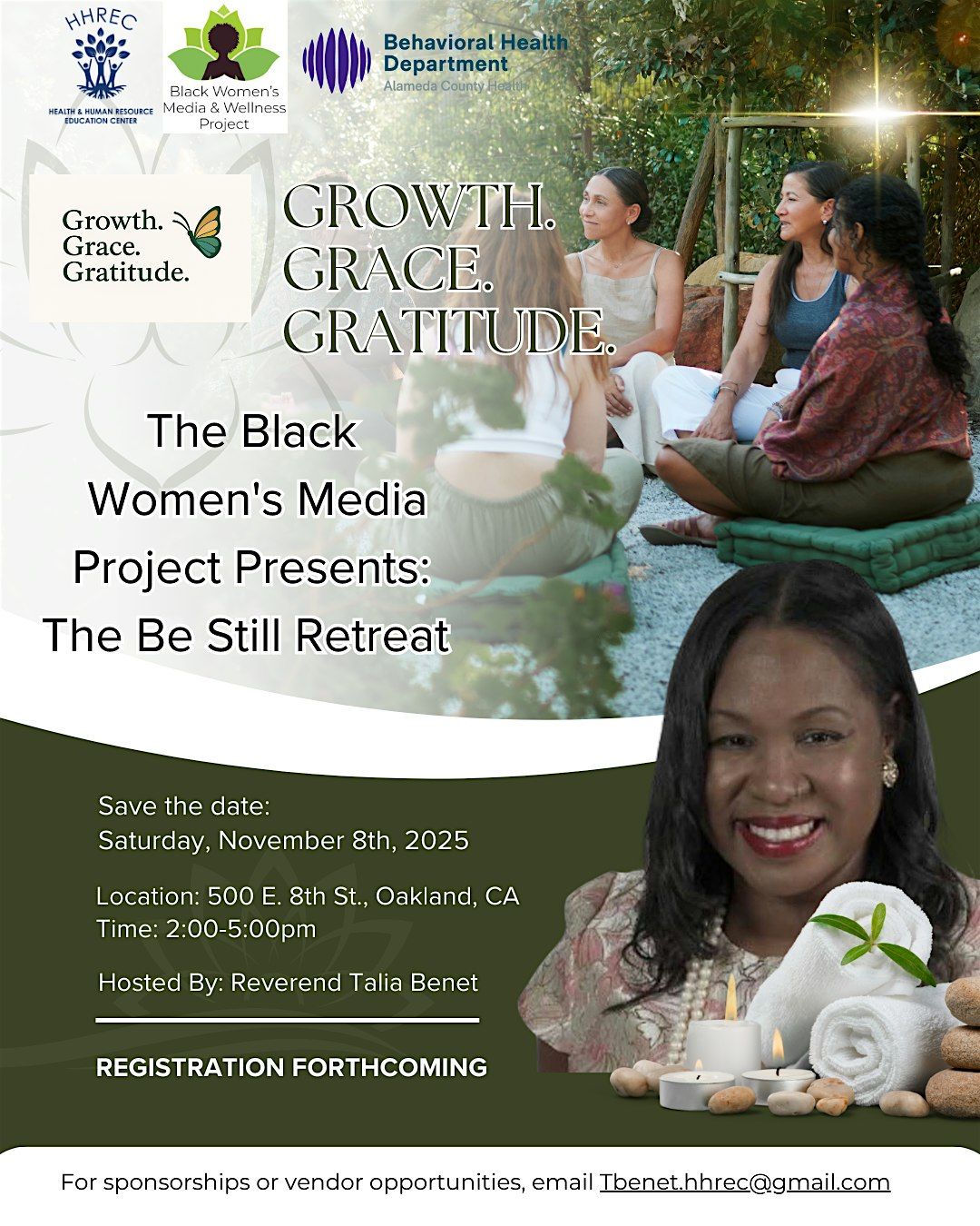 The Black  Women's Media Project Presents: The Be Still Retreat