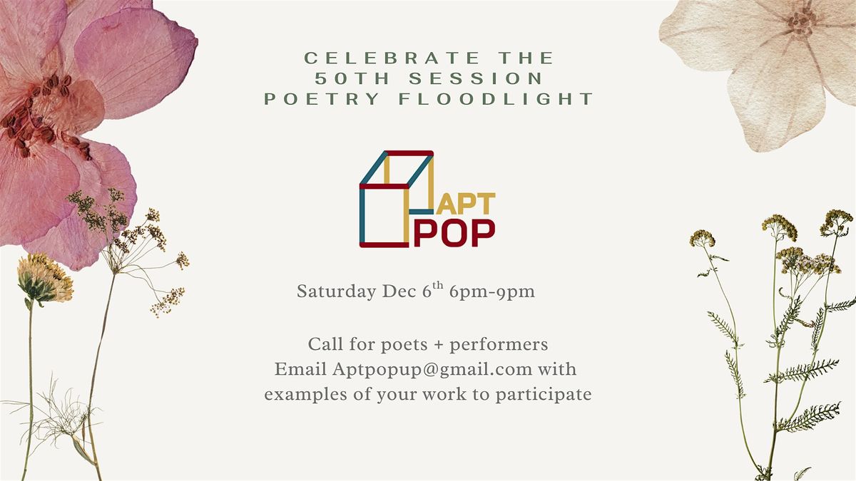 Poetry Flood Night and Open mic