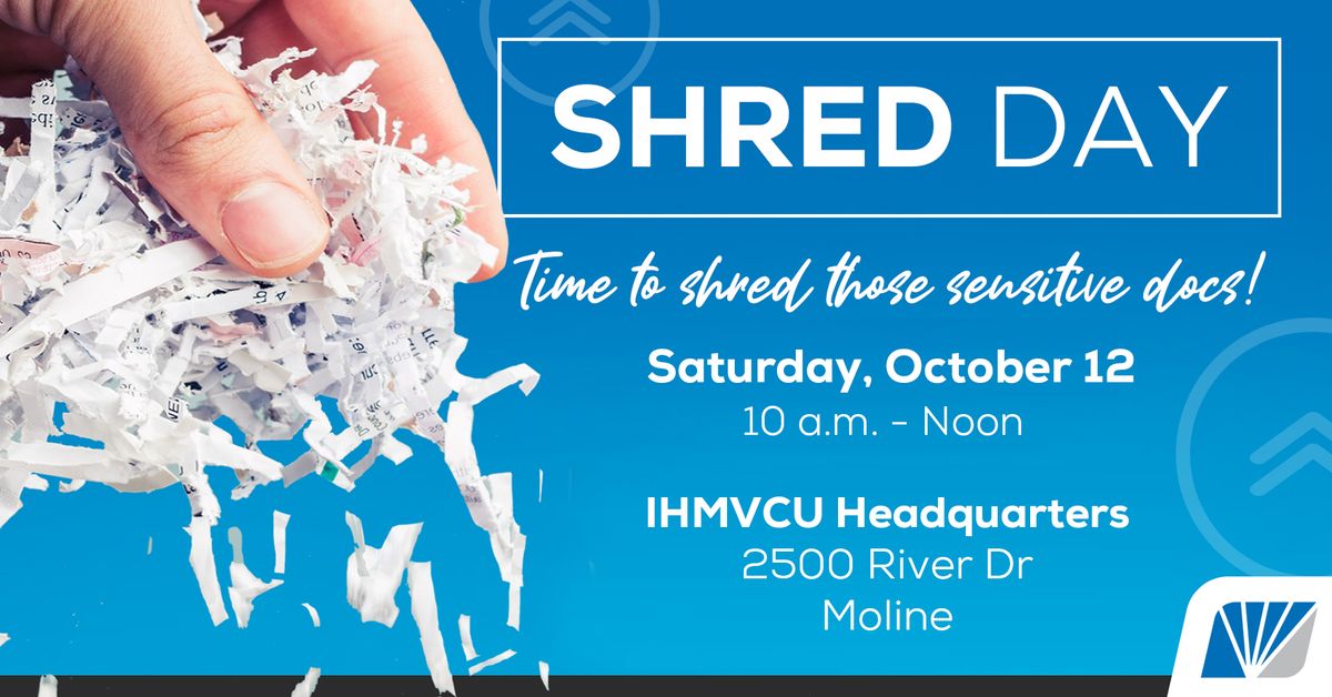 IHMVCU - Free Fall Shred Day