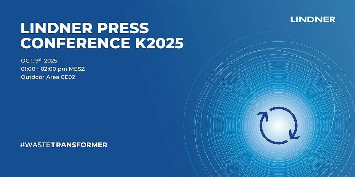 Lindner Press Conference at K Show 2025