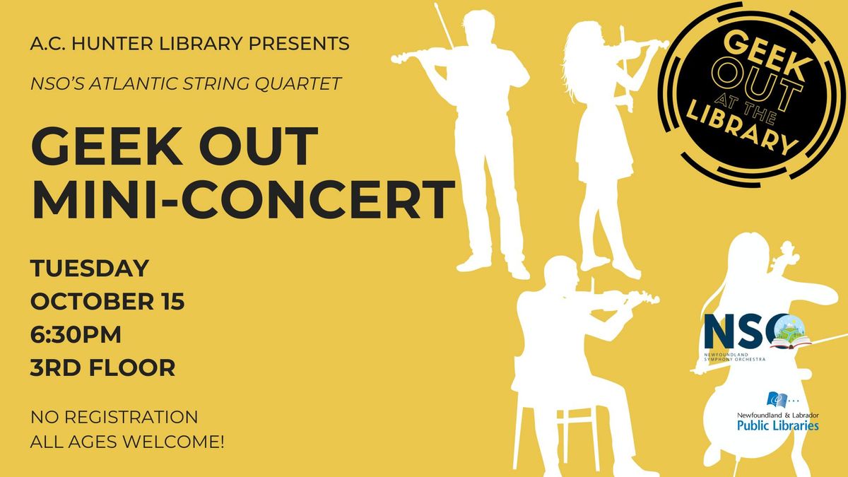 NSO's Mini-Concert: A GOATL Event