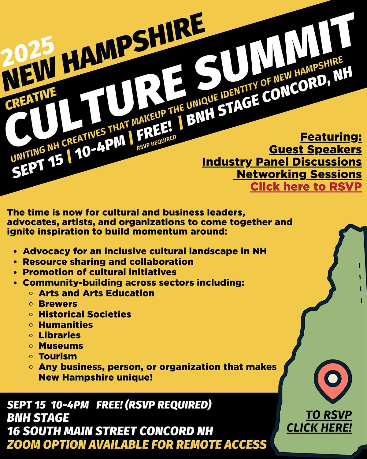 New Hampshire Creative Culture Summit