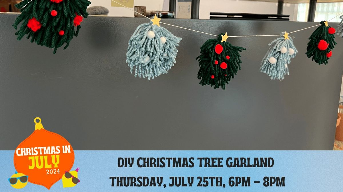 DIY Christmas Tree Garland