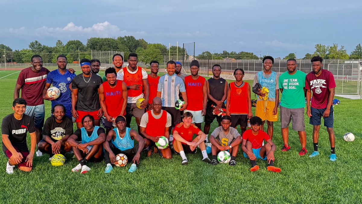 Kansas City Haitian soccer team vs StLouis Haitian soccer team