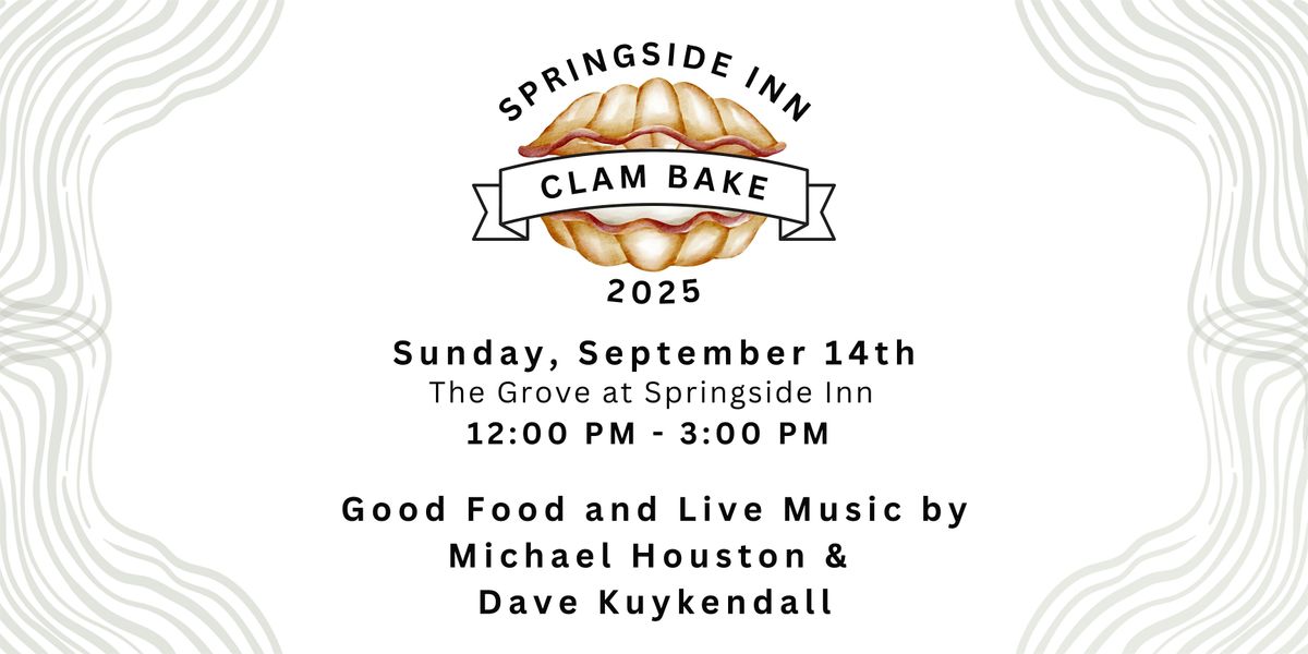 Clam Bake | Springside Inn