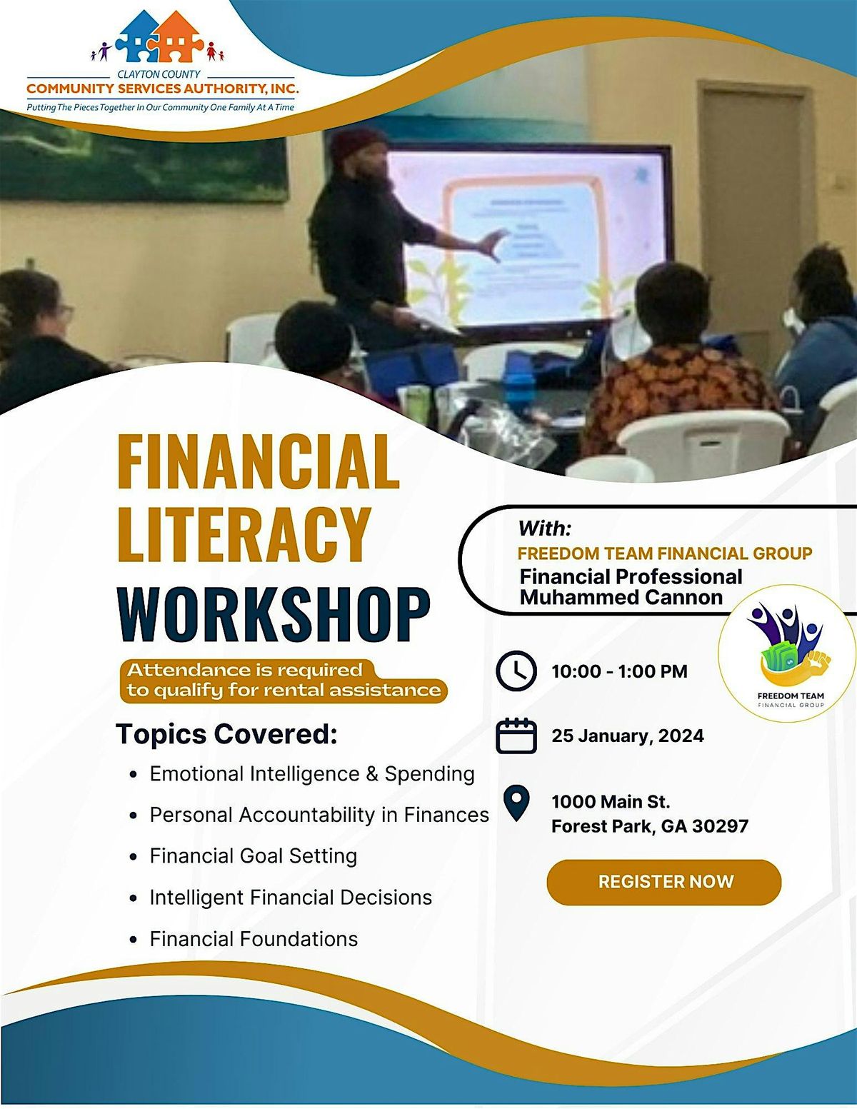 Financial Literacy Workshop