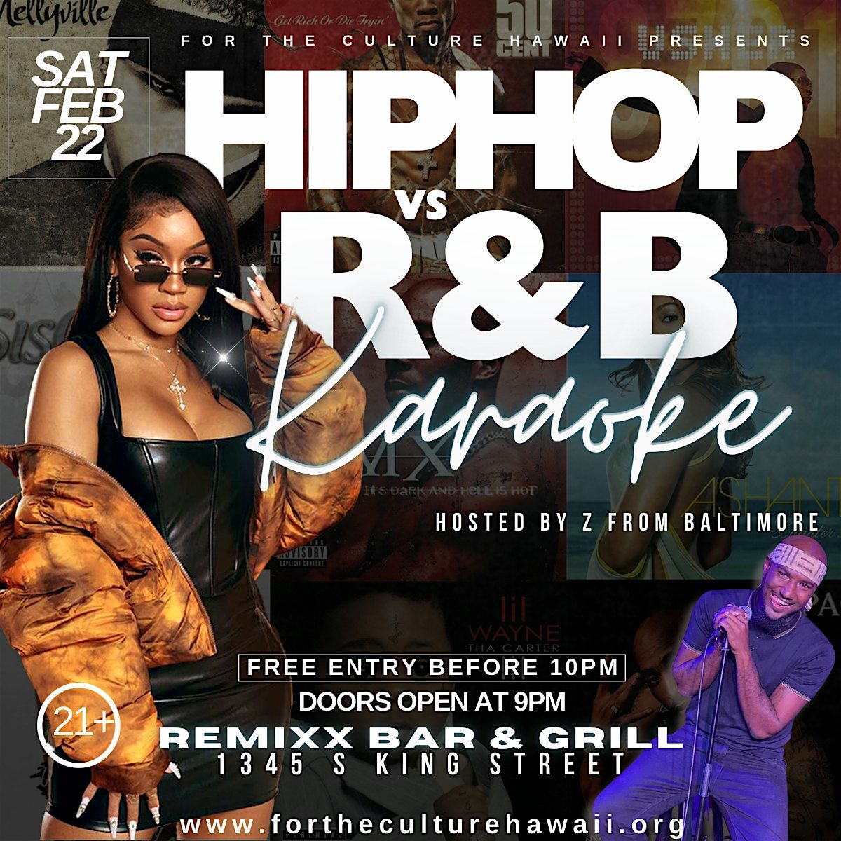 Hip Hop vs R&B Karaoke Party