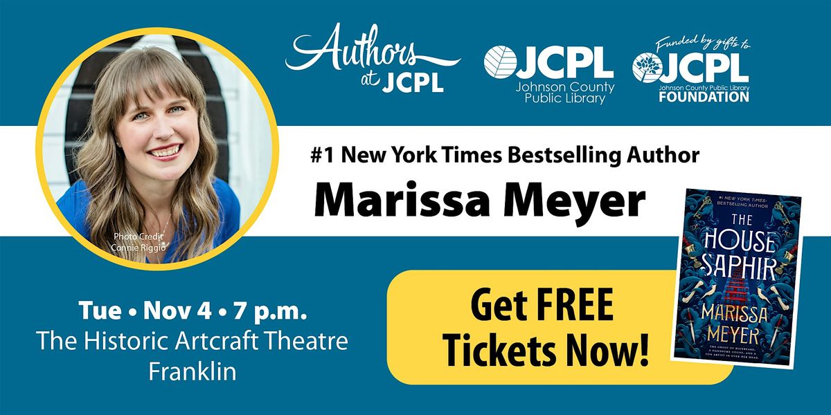 Authors at JCPL presents Marissa Meyer