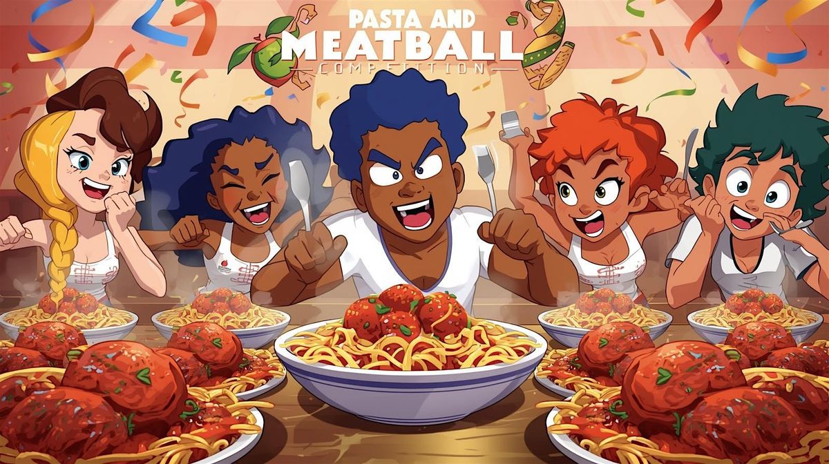 Spooky Saturday - Pasta & Meatball Eating Competition