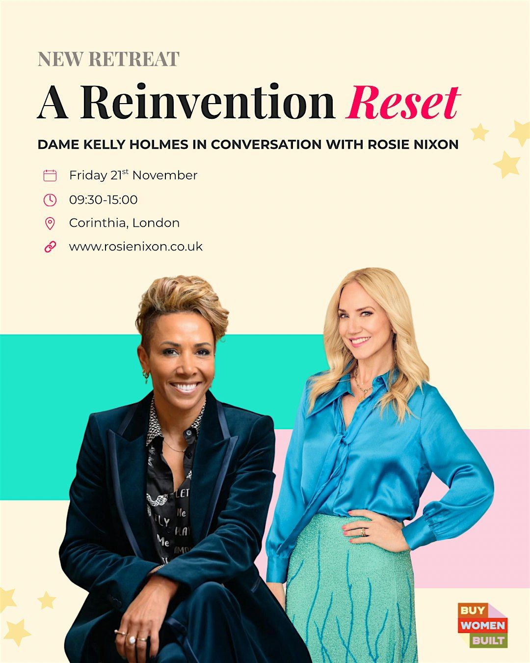Rosie's Reinvention Retreat: Reset, Reimagine, Rise!