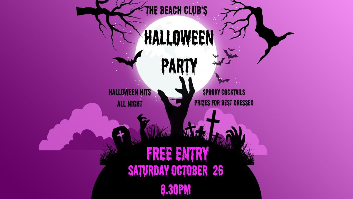 The Beach Clubs Annual Halloween Party