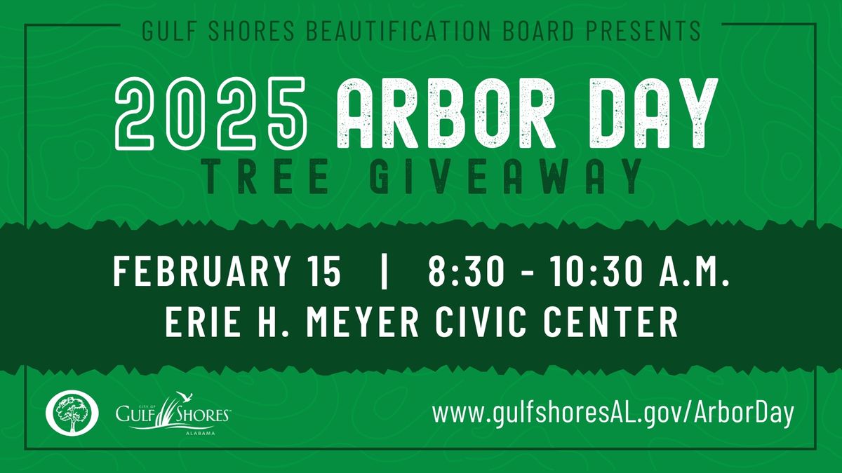 38th Annual Arbor Day Tree Giveaway