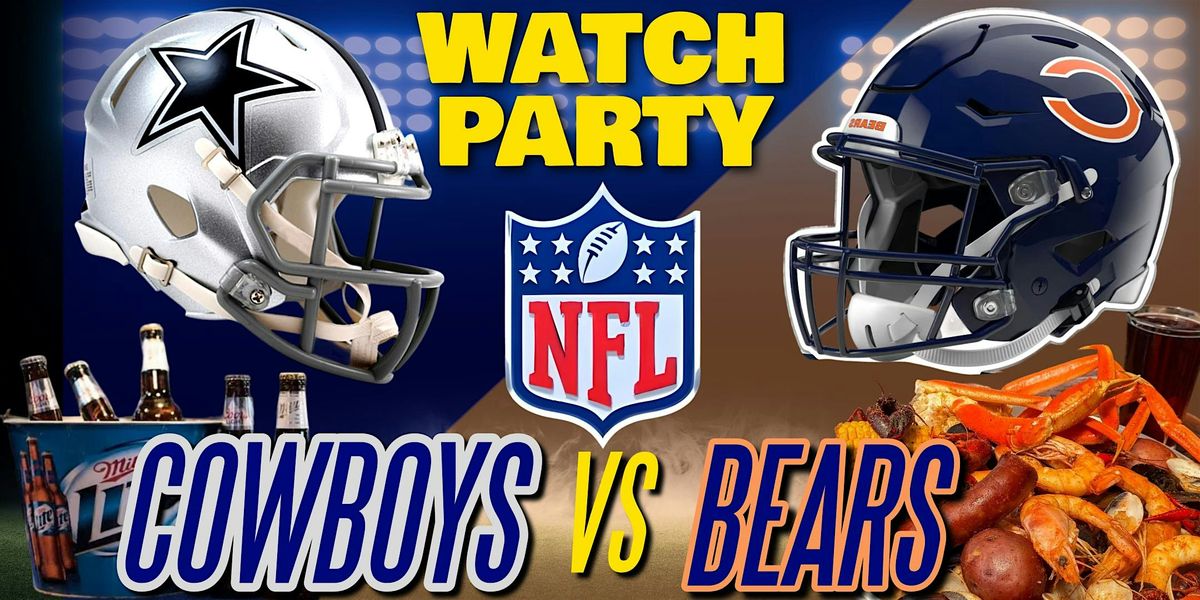 Cowboys vs Bears - Watch Party at The Revel!
