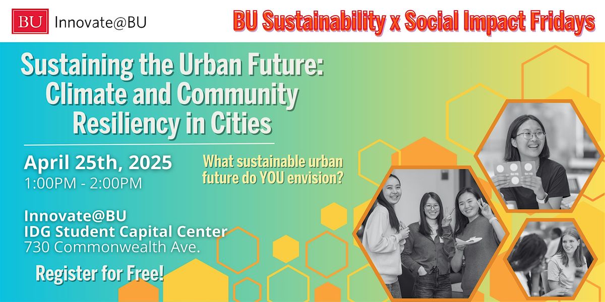 Sustaining the Urban Future: Climate and Community Resiliency in Cities