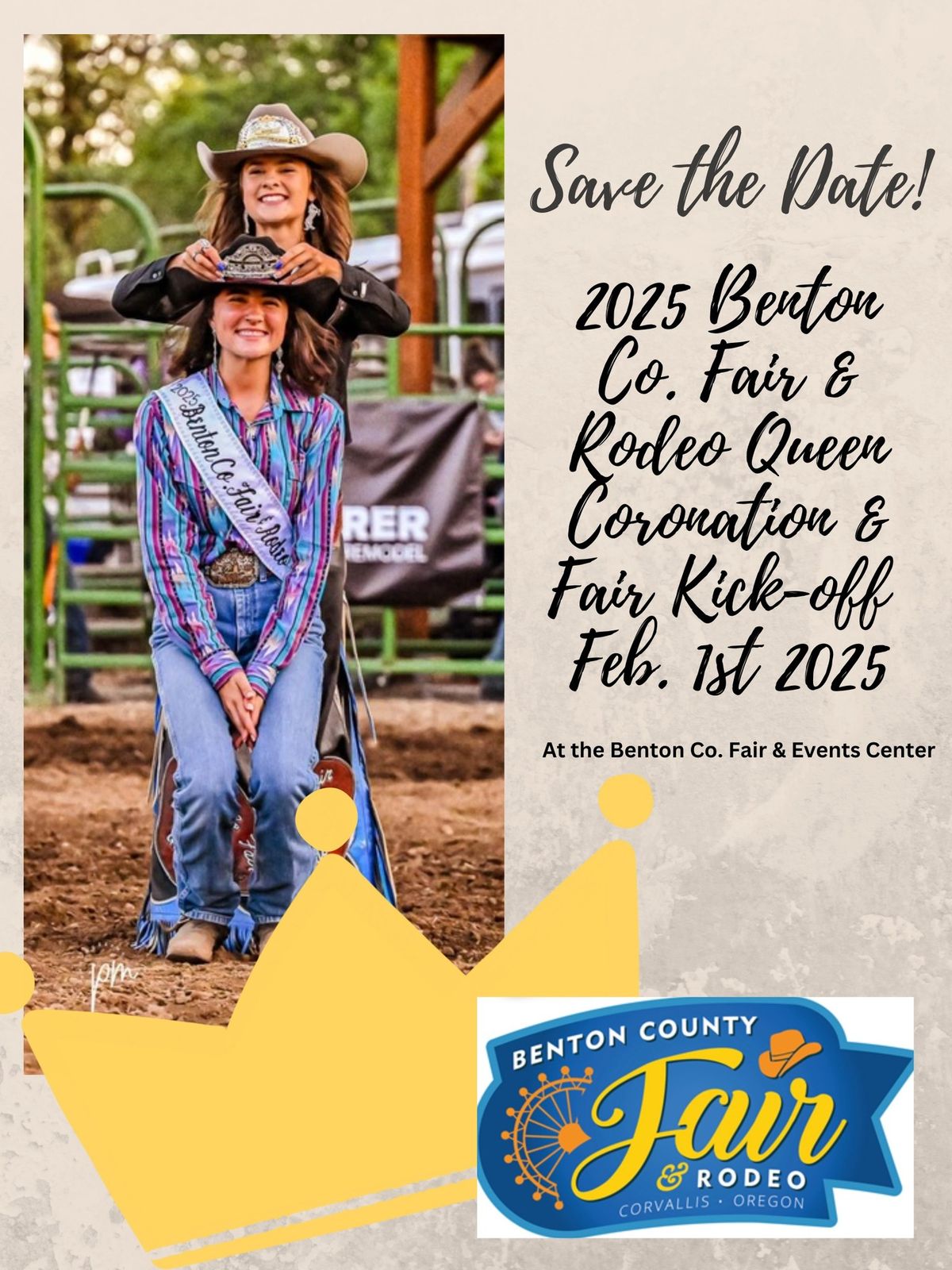 2025 Benton Co. Fair & Rodeo Queen Coronation & Fair Kickoff