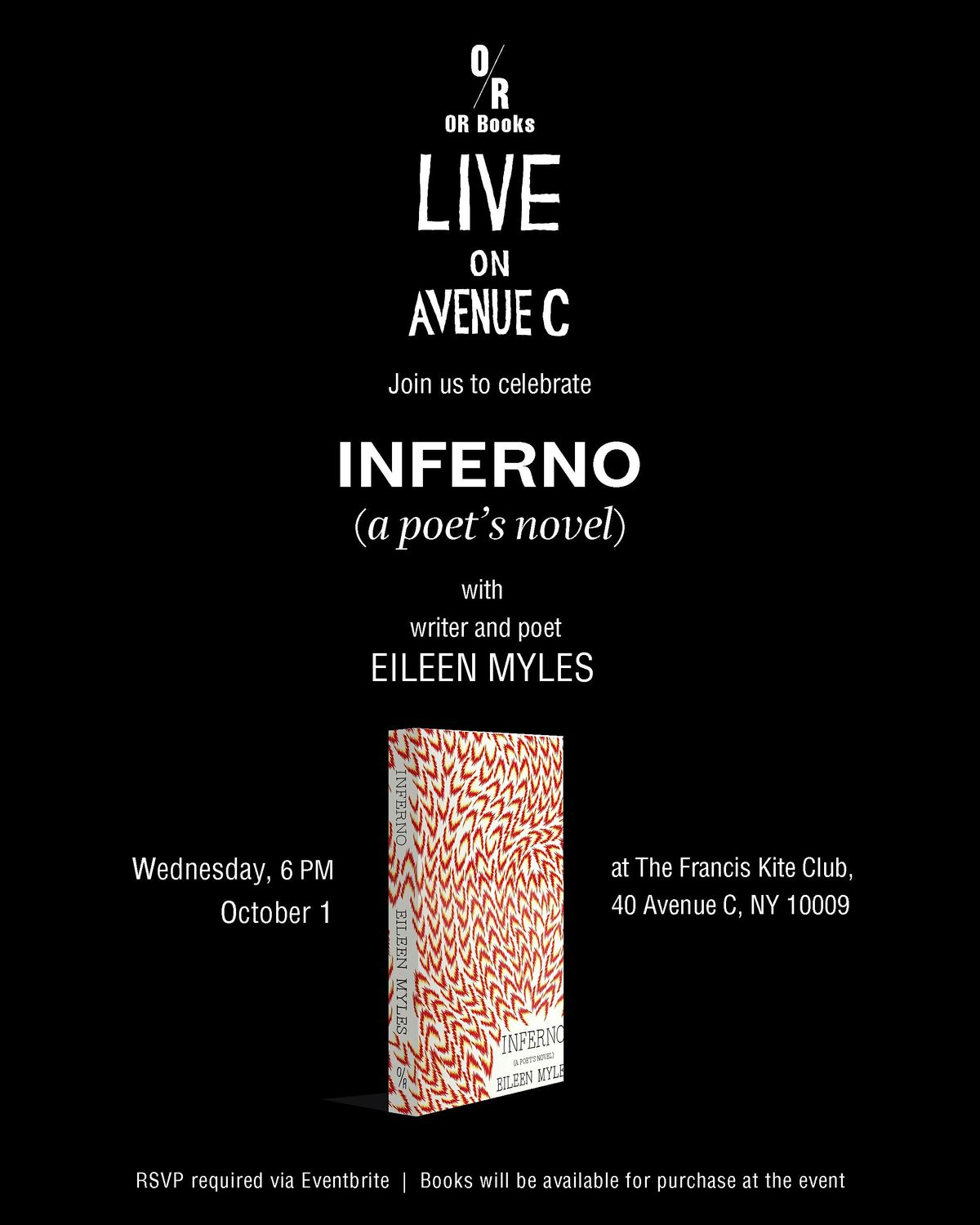 A night with Eileen Myles