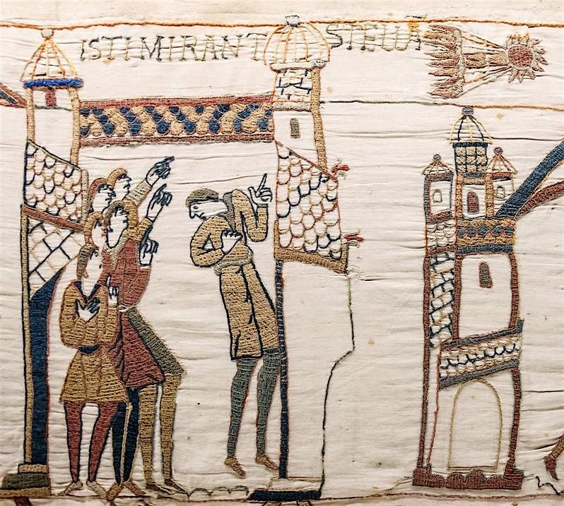 Cometh the Hour, Cometh the Comet:  An Astronomical Discovery in Ulysses