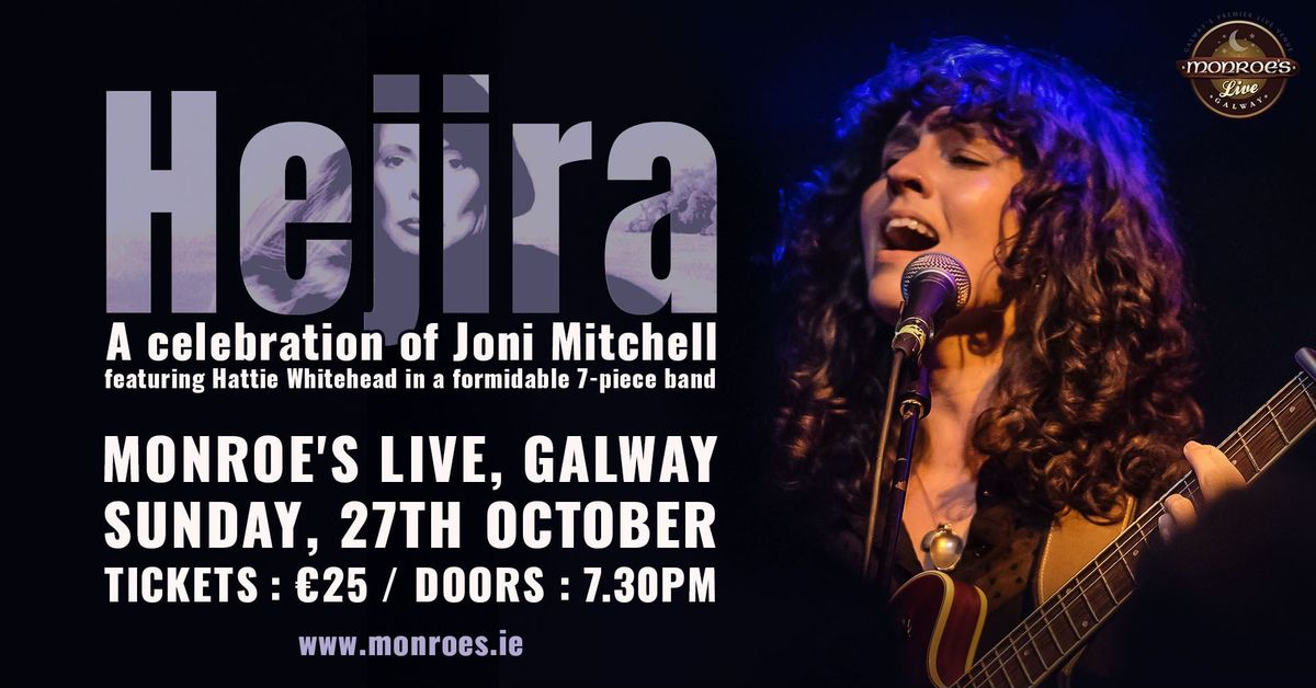 Hejira - A Celebration of Joni Mitchell feat Hattie Whitehead