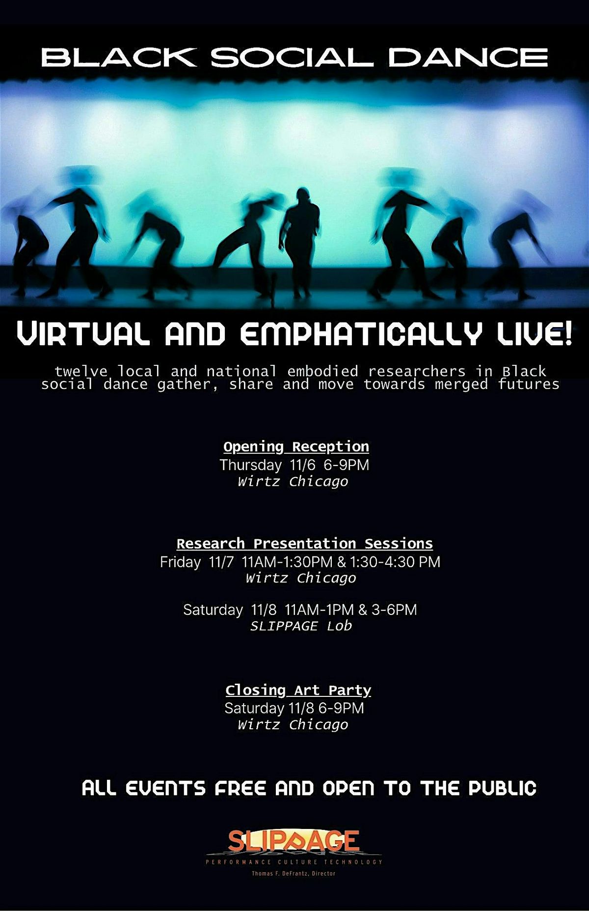 Black Social Dance: Virtual and Emphatically Live!