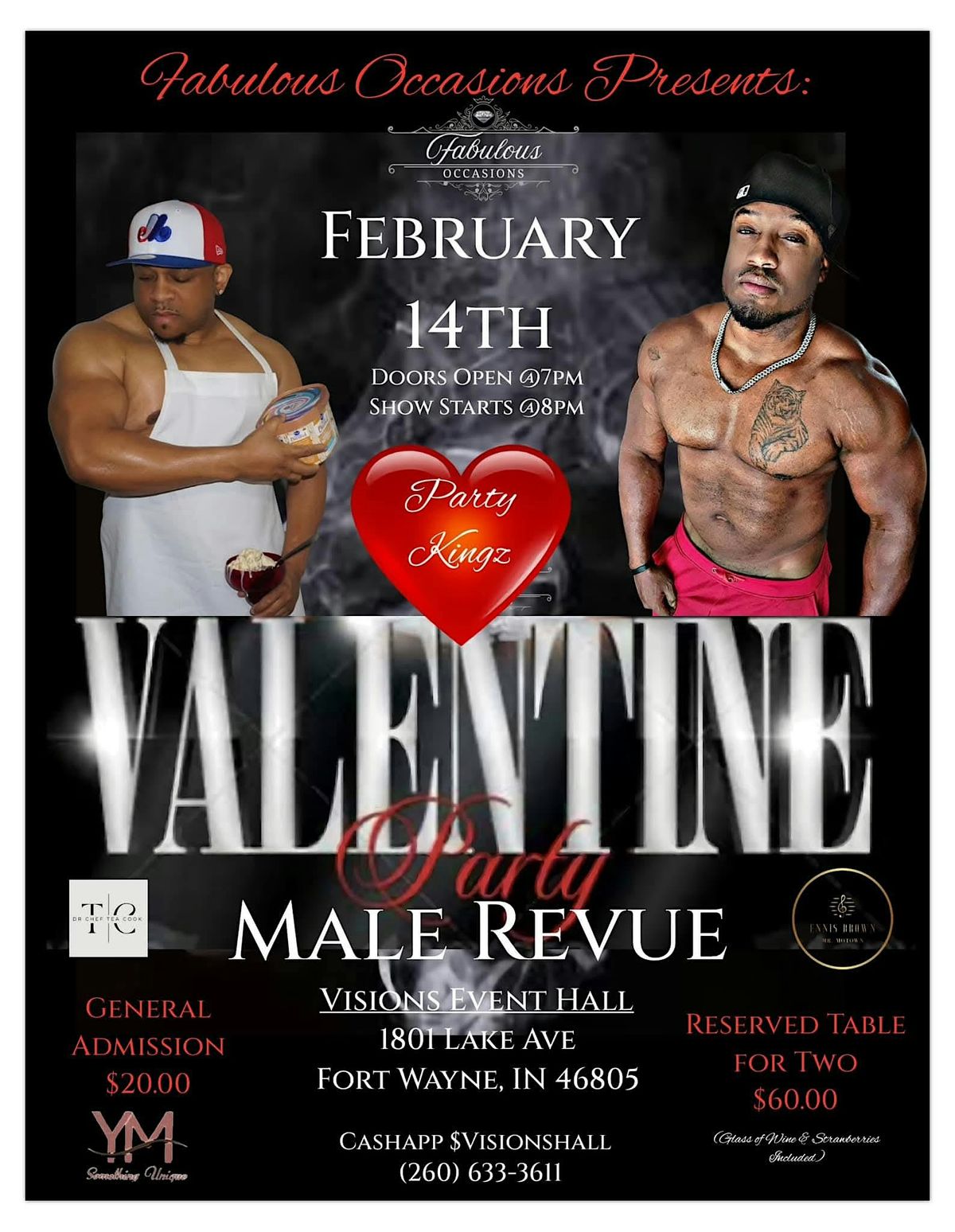 Valentine Male Revue Party