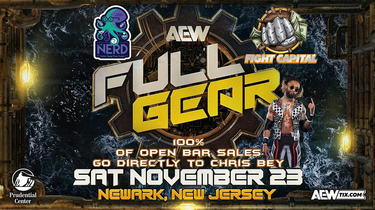 AEW Full Gear Watch Party at The Nerd to Benefit Chris Bey