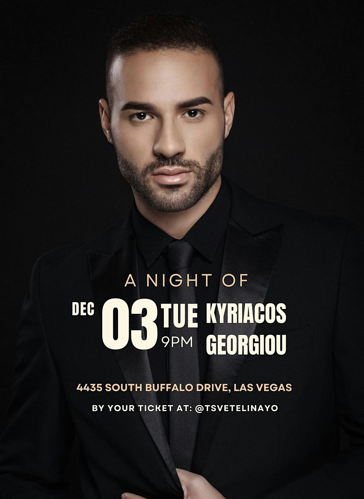 Greek night with Kyriacos Georgiou