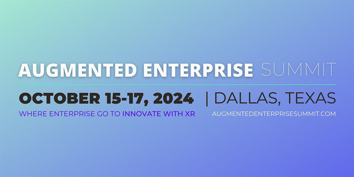 Augmented Enterprise 2025 Non-End User