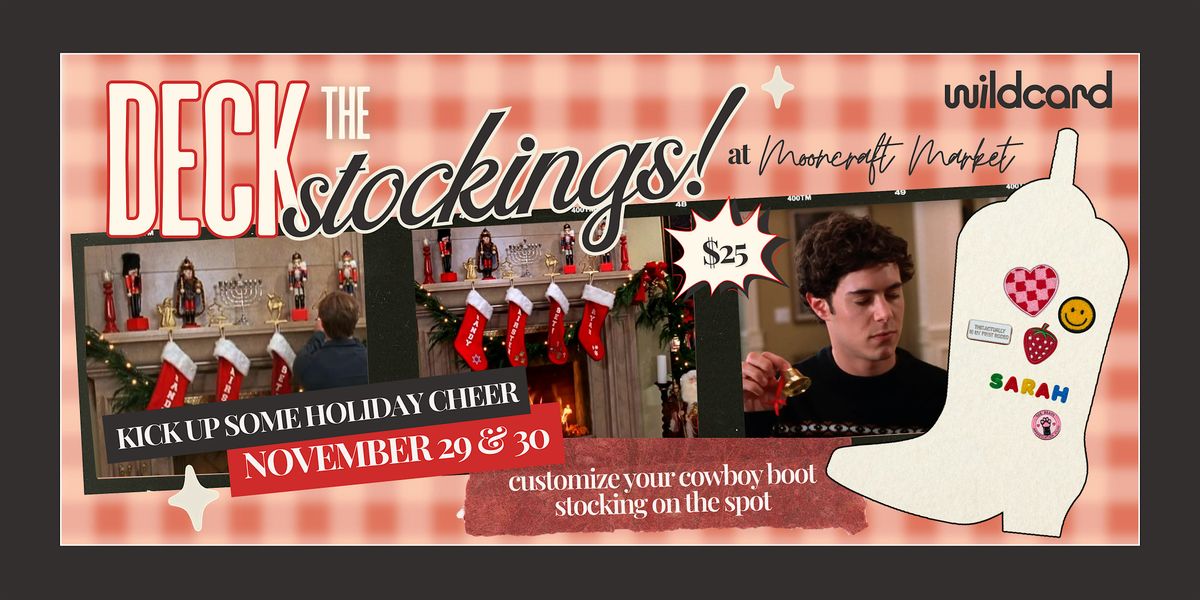 Deck the Stockings: Design Your Own Custom Stocking