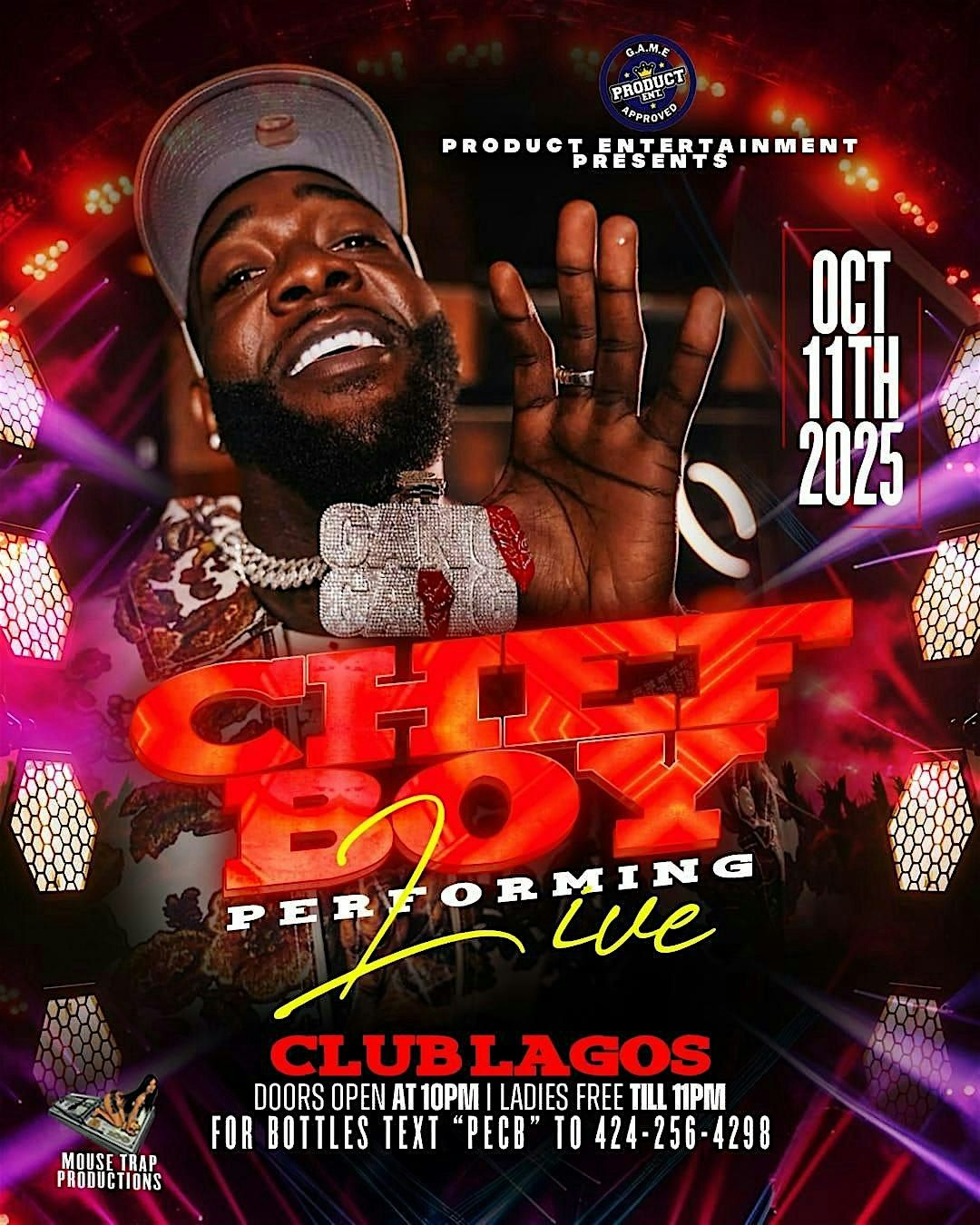 CHEF BOY  Performing Live