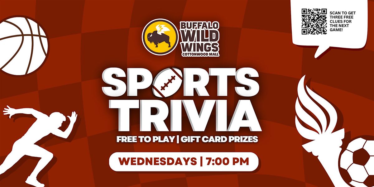 Sports Trivia at Buffalo Wild Wings Cottonwood Mall Albuquerque